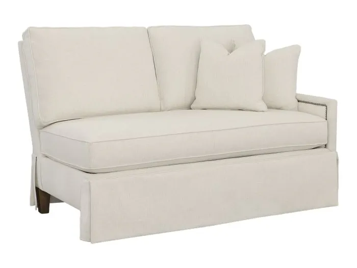 Fairfield Furniture 2975-71 Kelly Skirted Right Arm Loveseat Fairfield Furniture 2975-71 Kelly Skirted Right Arm Loveseat