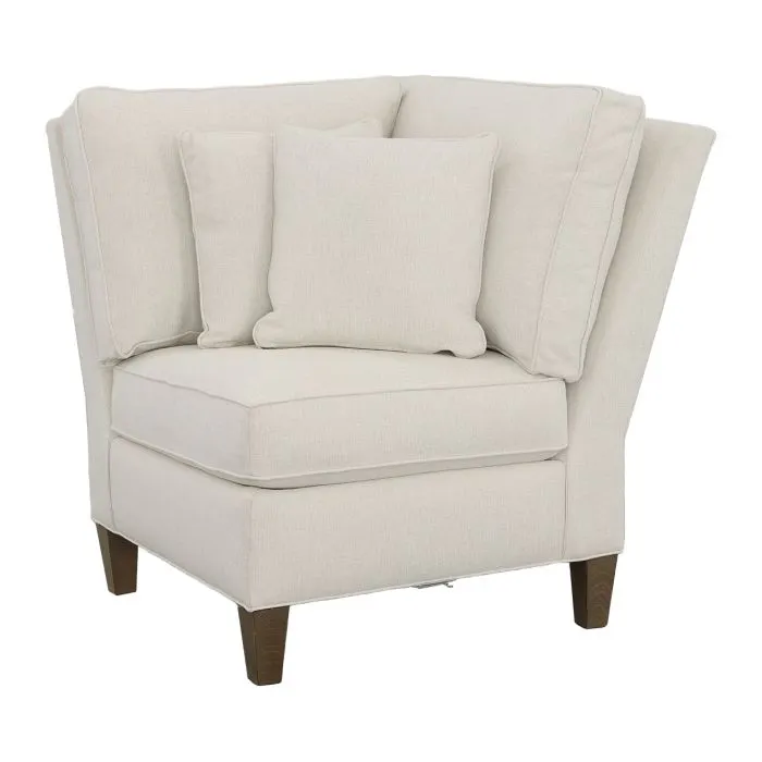 Fairfield Furniture 2976-29 Kelly Corner Chair with Tapered Leg