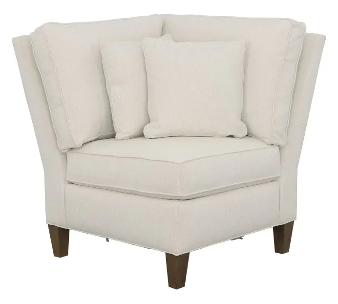 Fairfield Furniture 2976-29 Kelly Corner Chair with Tapered Leg Fairfield Furniture 2976-29 Kelly Corner Chair with Tapered Leg