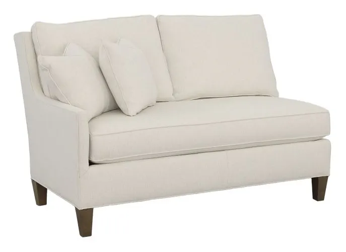 Fairfield Furniture 2976-72 Kelly Left Arm Loveseat with Tapered Leg Fairfield Furniture 2976-72 Kelly Left Arm Loveseat with Tapered Leg