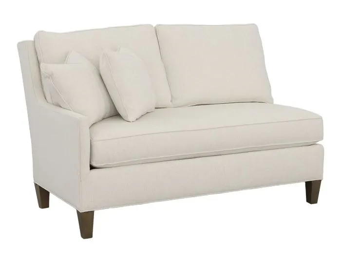 Fairfield Furniture 2976-72 Kelly Left Arm Loveseat with Tapered Leg Fairfield Furniture 2976-72 Kelly Left Arm Loveseat with Tapered Leg