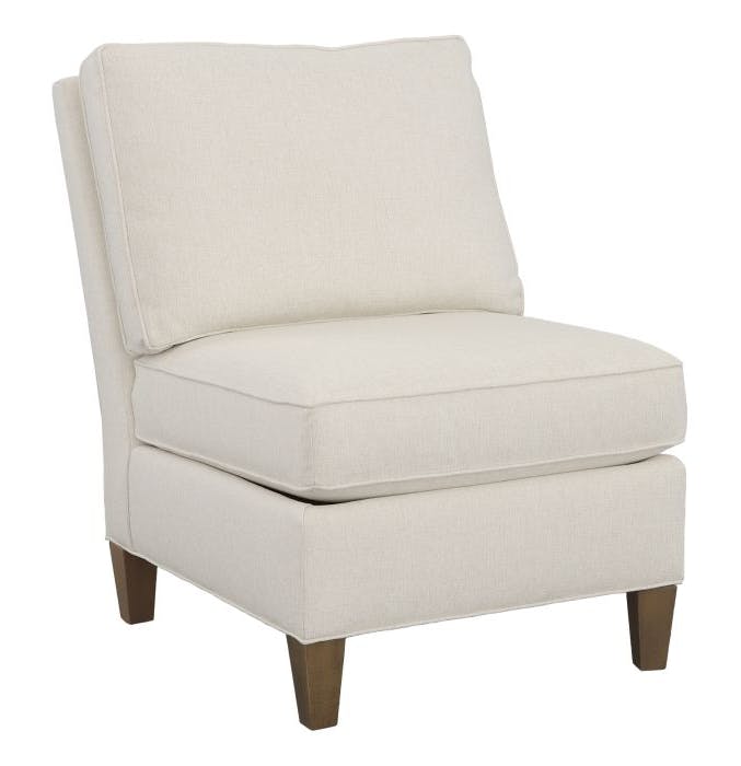 Fairfield Furniture 2976-78 Kelly Armless Sectional Chair with Tapered Leg Fairfield Furniture 2976-78 Kelly Armless Sectional Chair with Tapered Leg