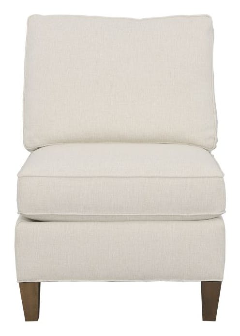 Fairfield Furniture 2976-78 Kelly Armless Sectional Chair with Tapered Leg Fairfield Furniture 2976-78 Kelly Armless Sectional Chair with Tapered Leg