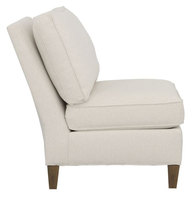 Fairfield Furniture 2976-78 Kelly Armless Sectional Chair with Tapered Leg Fairfield Furniture 2976-78 Kelly Armless Sectional Chair with Tapered Leg
