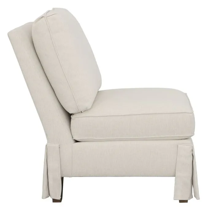 Fairfield Furniture 2993-78 Kelly Skirted Armless Sectional Chair Fairfield Furniture 2993-78 Kelly Skirted Armless Sectional Chair