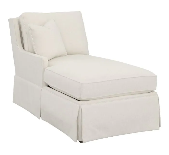 Fairfield Furniture 2995-27 Kelly Skirted Left Arm Chaise Fairfield Furniture 2995-27 Kelly Skirted Left Arm Chaise