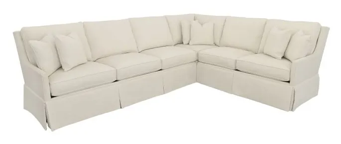 Fairfield Furniture 2995-52 Kelly Skirted Left Arm Sofa Fairfield Furniture 2995-52 Kelly Skirted Left Arm Sofa