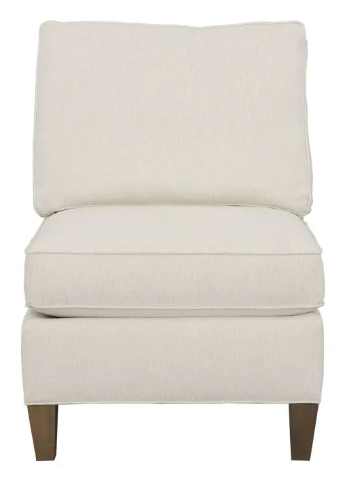 Fairfield Furniture 2996-78 Kelly Armless Sectional Chair with Tapered Leg Fairfield Furniture 2996-78 Kelly Armless Sectional Chair with Tapered Leg