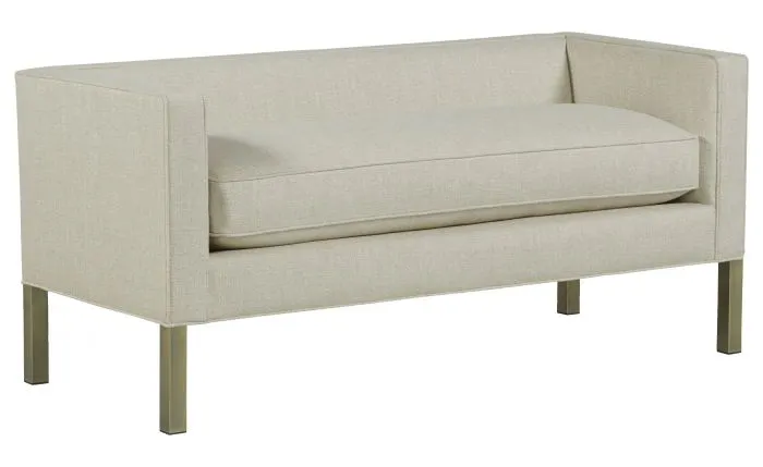 Fairfield Furniture 32LM-10 Tuxedo Back with Loose Seat Bench Fairfield Furniture 32LM-10 Tuxedo Back with Loose Seat Bench