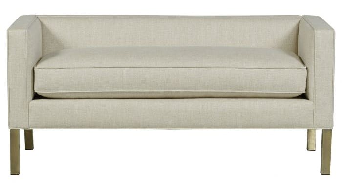 Fairfield Furniture 32LM-10 Tuxedo Back with Loose Seat Bench Fairfield Furniture 32LM-10 Tuxedo Back with Loose Seat Bench