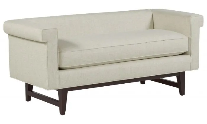 Fairfield Furniture 33LH-10 Greek Key Arm with Loose Seat Bench Fairfield Furniture 33LH-10 Greek Key Arm with Loose Seat Bench