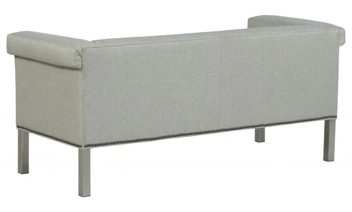 Fairfield Furniture 33TM-10 Greek Key Arm with Tight Seat Bench Fairfield Furniture 33TM-10 Greek Key Arm with Tight Seat Bench