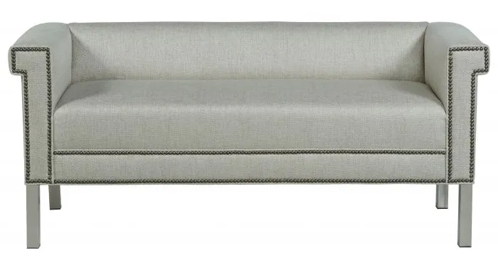 Fairfield Furniture 33TM-10 Greek Key Arm with Tight Seat Bench Fairfield Furniture 33TM-10 Greek Key Arm with Tight Seat Bench
