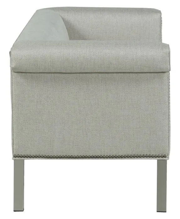 Fairfield Furniture 33TM-10 Greek Key Arm with Tight Seat Bench Fairfield Furniture 33TM-10 Greek Key Arm with Tight Seat Bench
