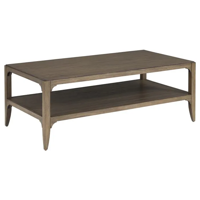 Fairfield Furniture 4037-CK Cocktail Table, Commercial grade laminate and solid wood in Louve Finish
