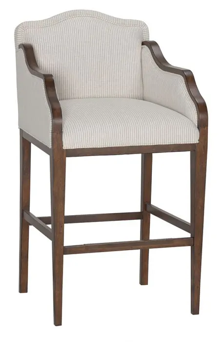 Fairfield Furniture 4605-06-P BD Collection For Fairfield Anderson Arm Bar Stool with Pull Fairfield Furniture 4605-06-P BD Collection For Fairfield Anderson Arm Bar Stool with Pull