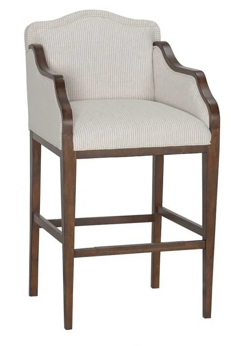 Fairfield Furniture 4605-06-P BD Collection For Fairfield Anderson Arm Bar Stool with Pull Fairfield Furniture 4605-06-P BD Collection For Fairfield Anderson Arm Bar Stool with Pull