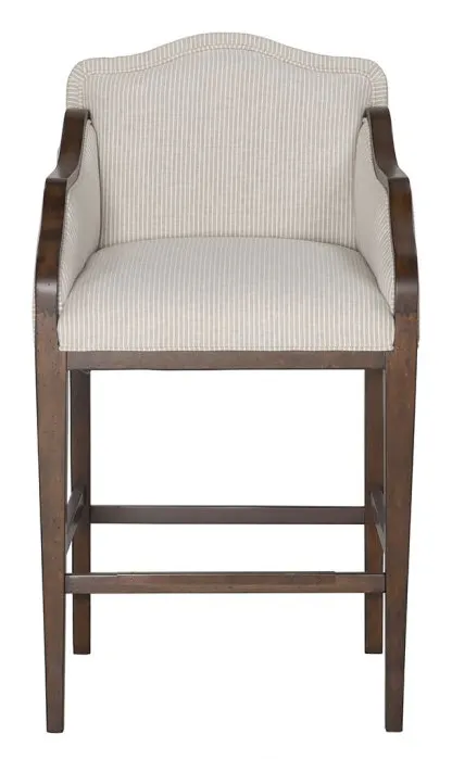Fairfield Furniture 4605-06-P BD Collection For Fairfield Anderson Arm Bar Stool with Pull Fairfield Furniture 4605-06-P BD Collection For Fairfield Anderson Arm Bar Stool with Pull