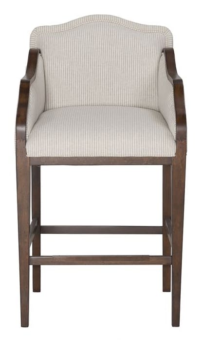 Fairfield Furniture 4605-06 BD Collection For Fairfield Anderson Arm Bar Stool Fairfield Furniture 4605-06 BD Collection For Fairfield Anderson Arm Bar Stool