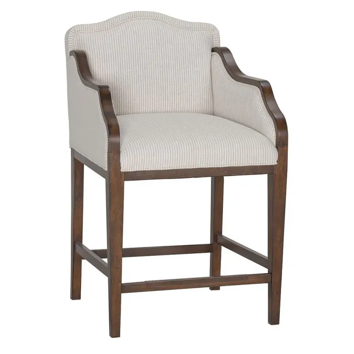 Fairfield Furniture 4605-C6 BD Collection For Fairfield Anderson Arm Counter Stool