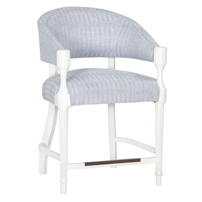 Fairfield Furniture 4606-C6 BD Collection For Fairfield Gigi Arm Counter Stool