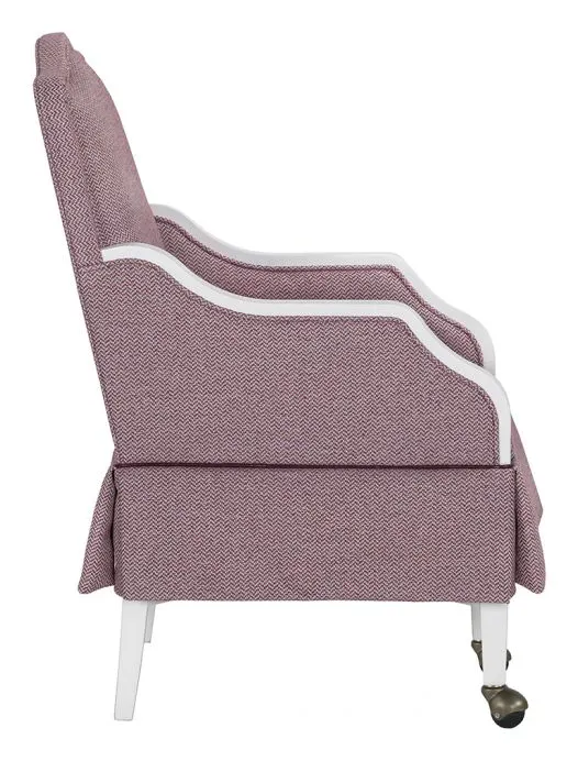 Fairfield Furniture 4615-A2-P BD Collection For Fairfield Anderson Arm Chair with Half Skirt and Pull Fairfield Furniture 4615-A2-P BD Collection For Fairfield Anderson Arm Chair with Half Skirt and Pull
