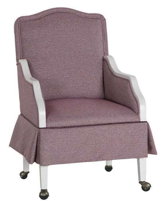 Fairfield Furniture 4615-A4-P BD Collection For Fairfield Anderson Arm Chair with Half Skirt and Pull Fairfield Furniture 4615-A4-P BD Collection For Fairfield Anderson Arm Chair with Half Skirt and Pull