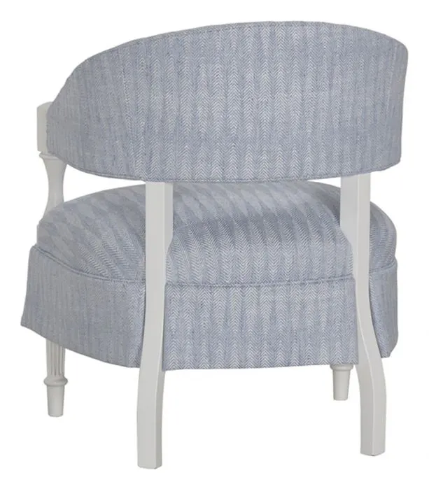 Fairfield Furniture 4616-04 BD Collection For Fairfield Gigi Arm Chair with Half Skirt Fairfield Furniture 4616-04 BD Collection For Fairfield Gigi Arm Chair with Half Skirt