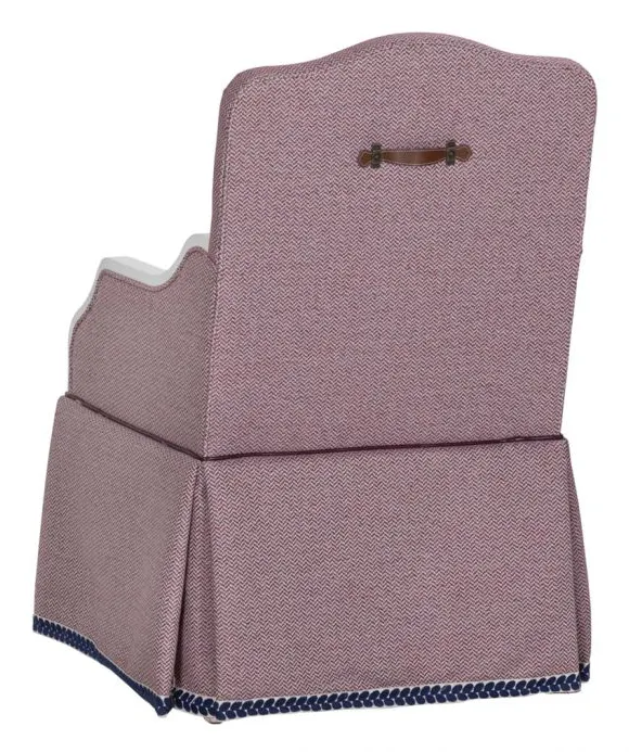 Fairfield Furniture 4625-04-P BD Collection For Fairfield Anderson Arm Chair with Full Skirt and Pull Fairfield Furniture 4625-04-P BD Collection For Fairfield Anderson Arm Chair with Full Skirt and Pull