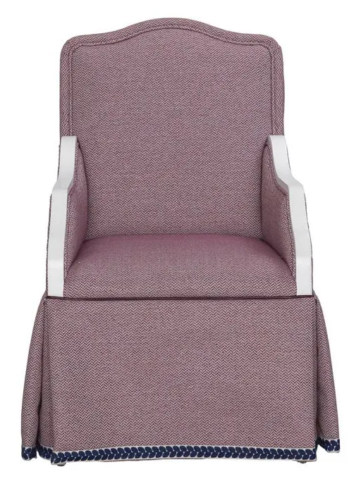 Fairfield Furniture 4625-04-P BD Collection For Fairfield Anderson Arm Chair with Full Skirt and Pull Fairfield Furniture 4625-04-P BD Collection For Fairfield Anderson Arm Chair with Full Skirt and Pull