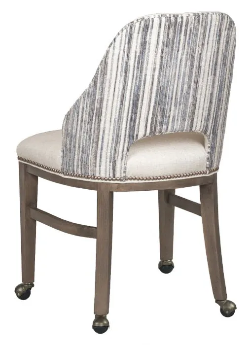 Fairfield Furniture 5026-S4 Darien Side Chair with four casters Fairfield Furniture 5026-S4 Darien Side Chair with four casters