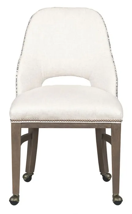 Fairfield Furniture 5026-S4 Darien Side Chair with four casters Fairfield Furniture 5026-S4 Darien Side Chair with four casters