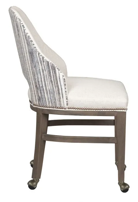 Fairfield Furniture 5026-S4 Darien Side Chair with four casters Fairfield Furniture 5026-S4 Darien Side Chair with four casters
