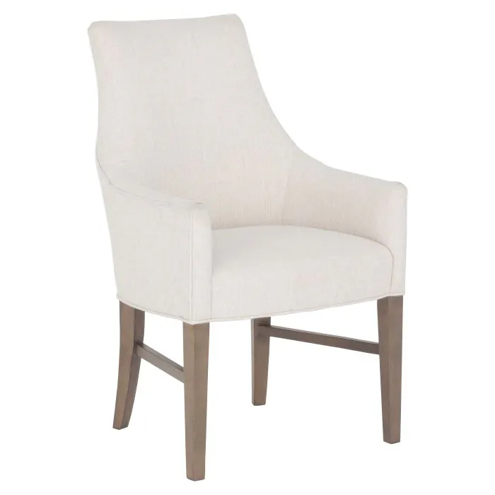 Fairfield Furniture 6038-04-M Dena Arm Chair, Mica Finish