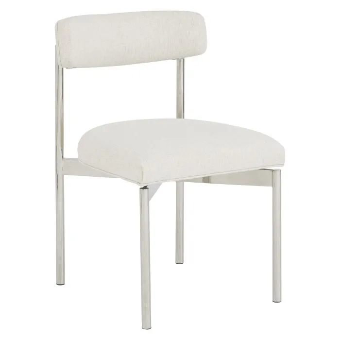 Fairfield Furniture 6102-05-2 Coley Side Chair, Nickel Finish