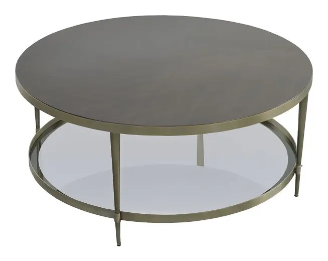 Fairfield Furniture 6308-13 Libby Langdon Marlowe Tiered Round Cocktail Table Fairfield Furniture 6308-13 Libby Langdon Marlowe Tiered Round Cocktail Table