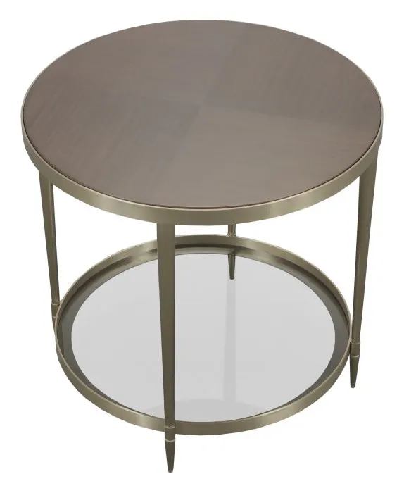 Fairfield Furniture 6308-ET Libby Langdon Marlowe Tiered Round End Table Fairfield Furniture 6308-ET Libby Langdon Marlowe Tiered Round End Table