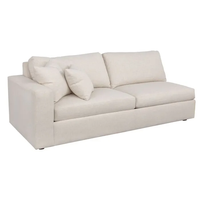 Fairfield Furniture 6329-52 Libby Langdon Francis Left Arm Sofa, Two Backs over Two Seats
