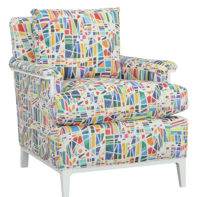 Fairfield Furniture C-6400-01 Libby Langdon Rosewood Lounge Chair Fairfield Furniture C-6400-01 Libby Langdon Rosewood Lounge Chair