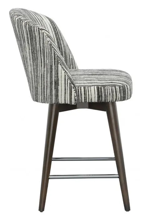 Fairfield Furniture L-6500-C7 Libby Langdon Morrison Leather Counter Stool Fairfield Furniture L-6500-C7 Libby Langdon Morrison Leather Counter Stool