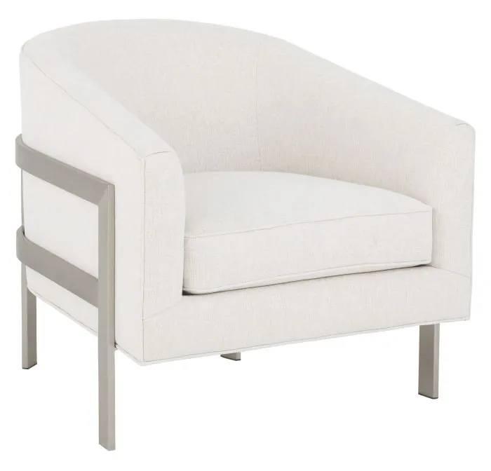 Fairfield Furniture 7004-01-2 Zsa Zsa Lounge Chair, Nickel Finish Fairfield Furniture 7004-01-2 Zsa Zsa Lounge Chair, Nickel Finish