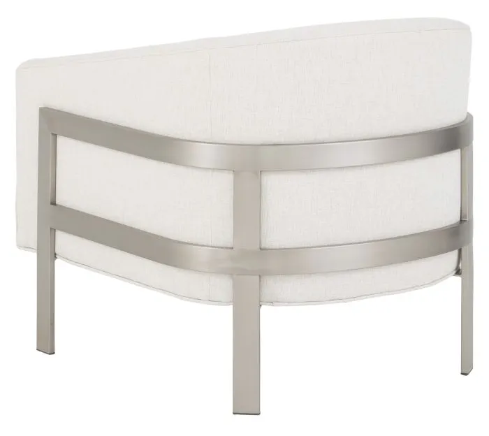 Fairfield Furniture 7004-01-2 Zsa Zsa Lounge Chair, Nickel Finish Fairfield Furniture 7004-01-2 Zsa Zsa Lounge Chair, Nickel Finish