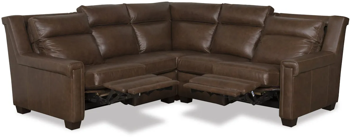 McKinley Leather 7115 Whitley Reclining Sectional McKinley Leather 7115 Whitley Reclining Sectional