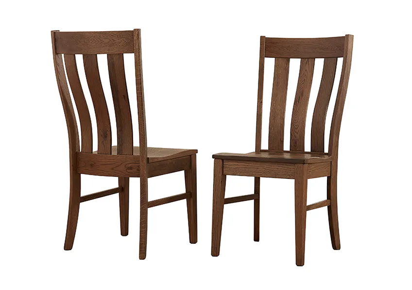 Artisan and Post 752-010 Dovetail Vertical Slat Chair Natural Finish