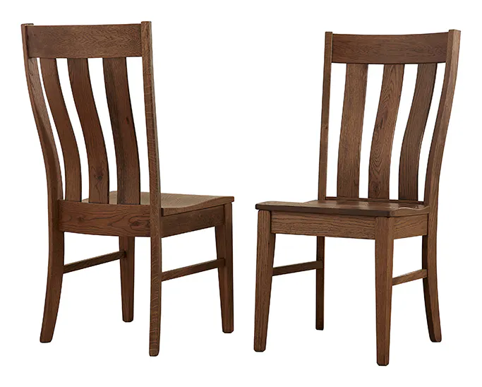 Artisan and Post 752-010 Dovetail Vertical Slat Chair Natural Finish Artisan and Post 752-010 Dovetail Vertical Slat Chair Natural Finish