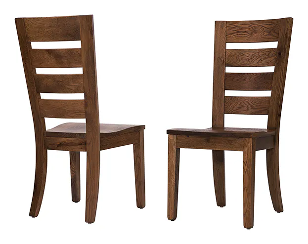 Artisan and Post 752-020 Dovetail Horizontal Slat Side Chair Natural Finish Artisan and Post 752-020 Dovetail Horizontal Slat Side Chair Natural Finish