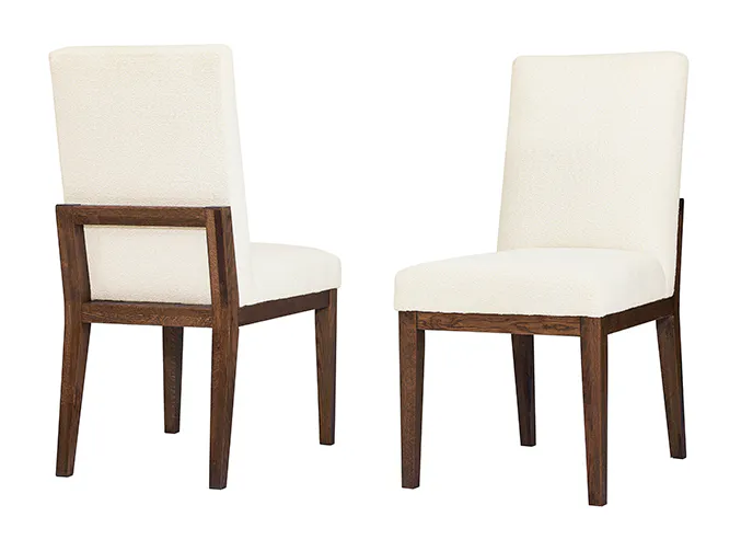 Artisan and Post 752-030A Dovetail Upholstered Side Chair Natural Finish Artisan and Post 752-030A Dovetail Upholstered Side Chair Natural Finish