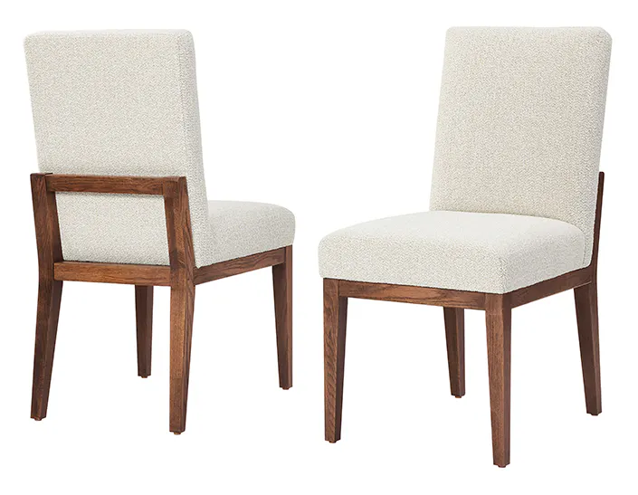 Artisan and Post 752-030B Dovetail Upholstered Side Chair Natural Finish Artisan and Post 752-030B Dovetail Upholstered Side Chair Natural Finish