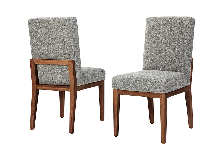 Artisan and Post 752-030D Dovetail Upholstered Side Chair Natural Finish