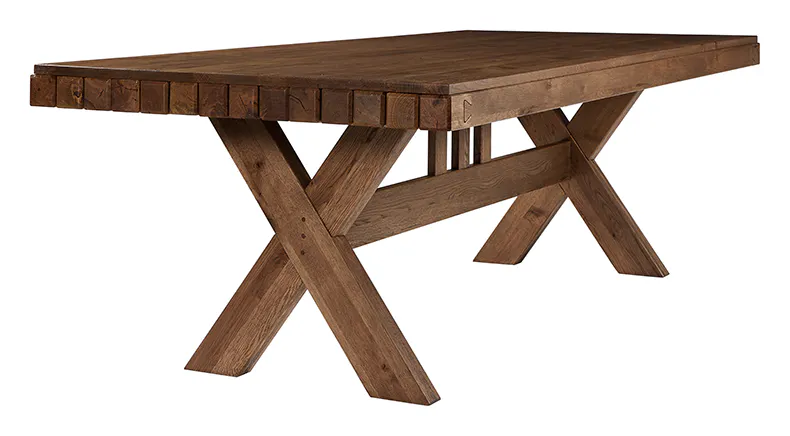 Artisan and Post 752-600-602 Dovetail 96 Inch Dining Table Natural Finish Artisan and Post 752-600-602 Dovetail 96 Inch Dining Table Natural Finish